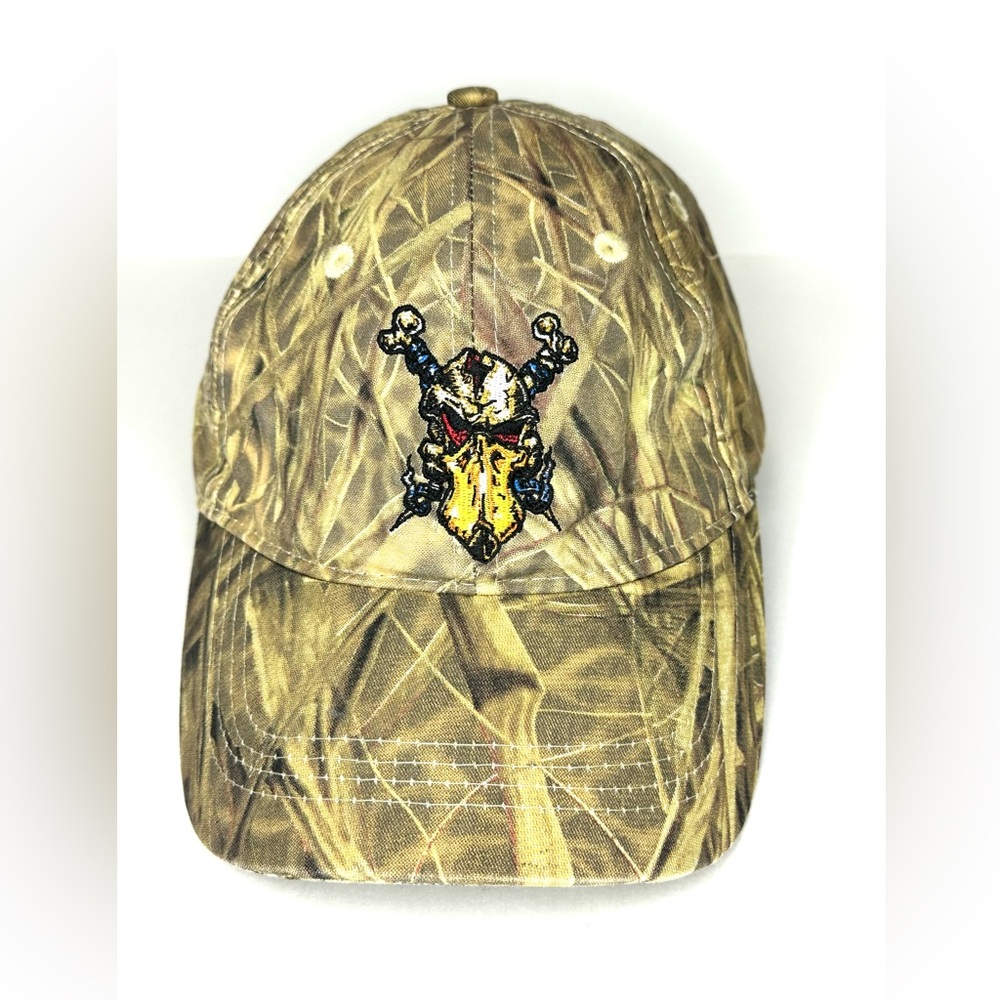 Rich N Tone Skull and Crossbones Quack Head Camouflage Cap